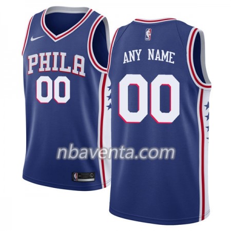 Camiseta Hombre Philadelphia 76ers Personalizadas Nike 2017-18 Azul Swingman Camiseta Hombre Philadelphia 76ers Personalizadas Nike 2017-18 Azul Swingman